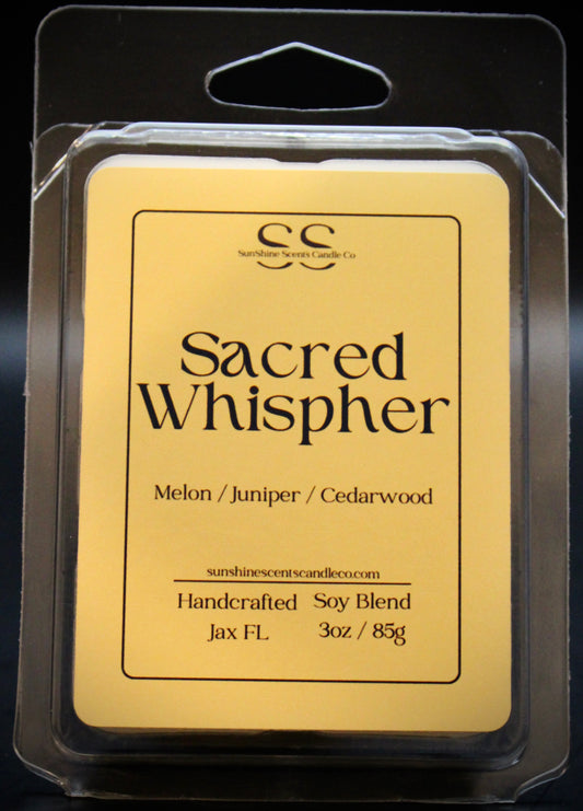Sacred Whisper Wax Melt - 3oz Scented Wax Cubes