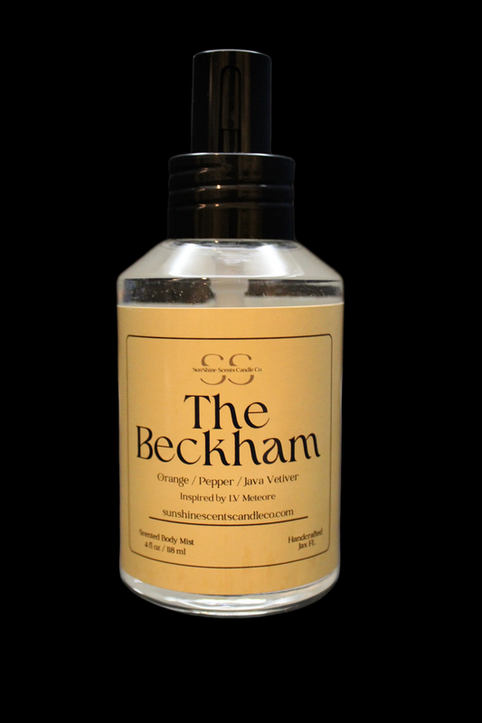 The Beckham Body Mist - Fresh Citrus & Modern Woods Body Spray 4oz