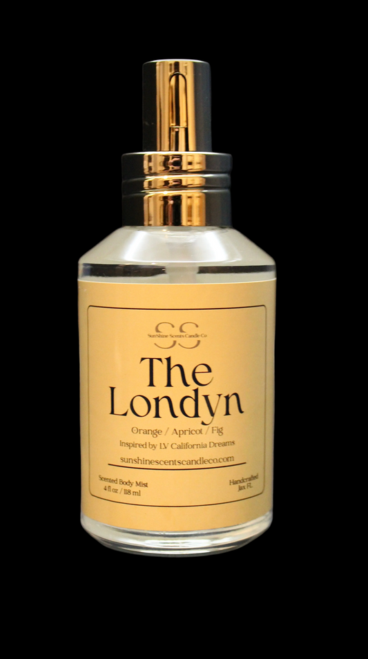 The Londyn Body Mist - Bright Citrus & Soft Musk Body Spray 4oz