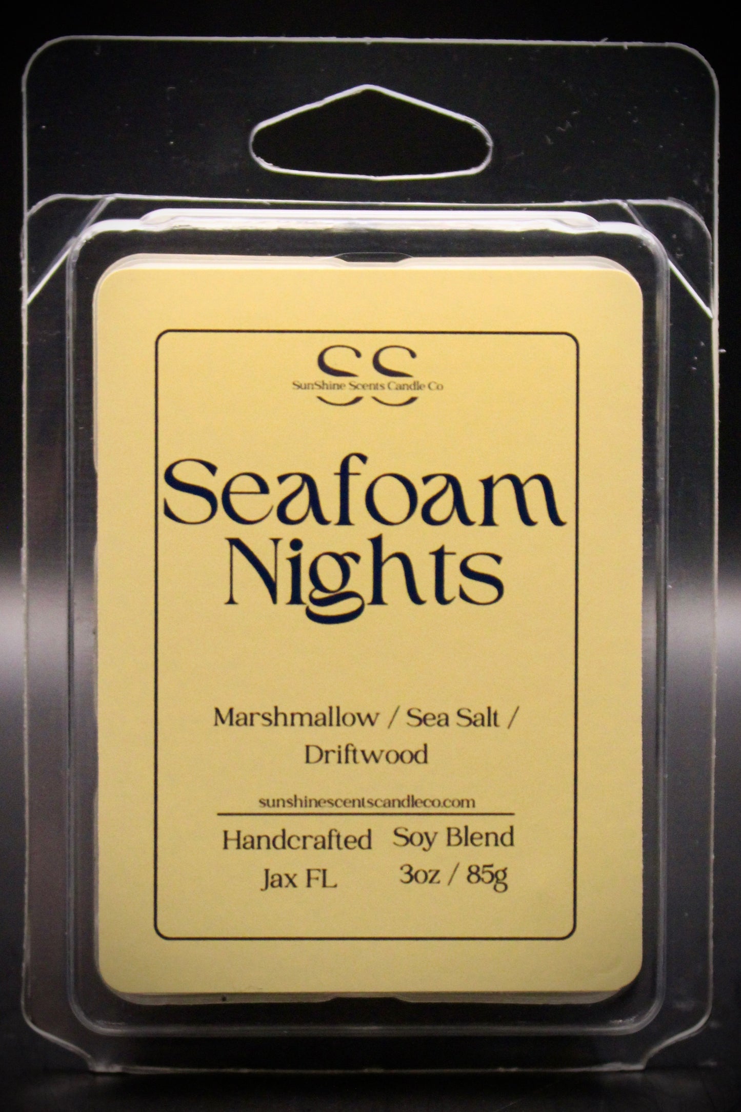 Seafoam Nights Wax Melt - 3oz Scented Wax Cubes