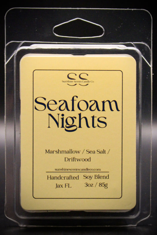 Seafoam Nights Wax Melt - 3oz Scented Wax Cubes