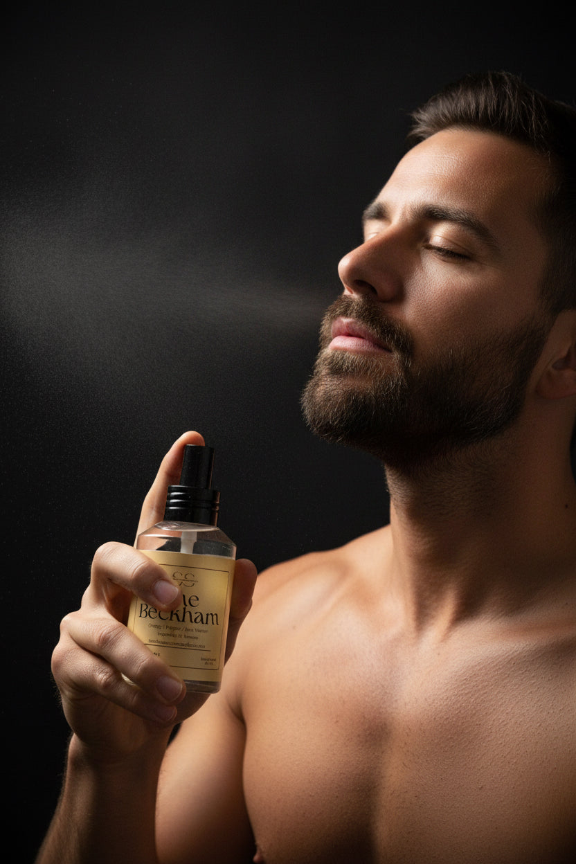 The Beckham Body Mist - Fresh Citrus & Modern Woods Body Spray 4oz