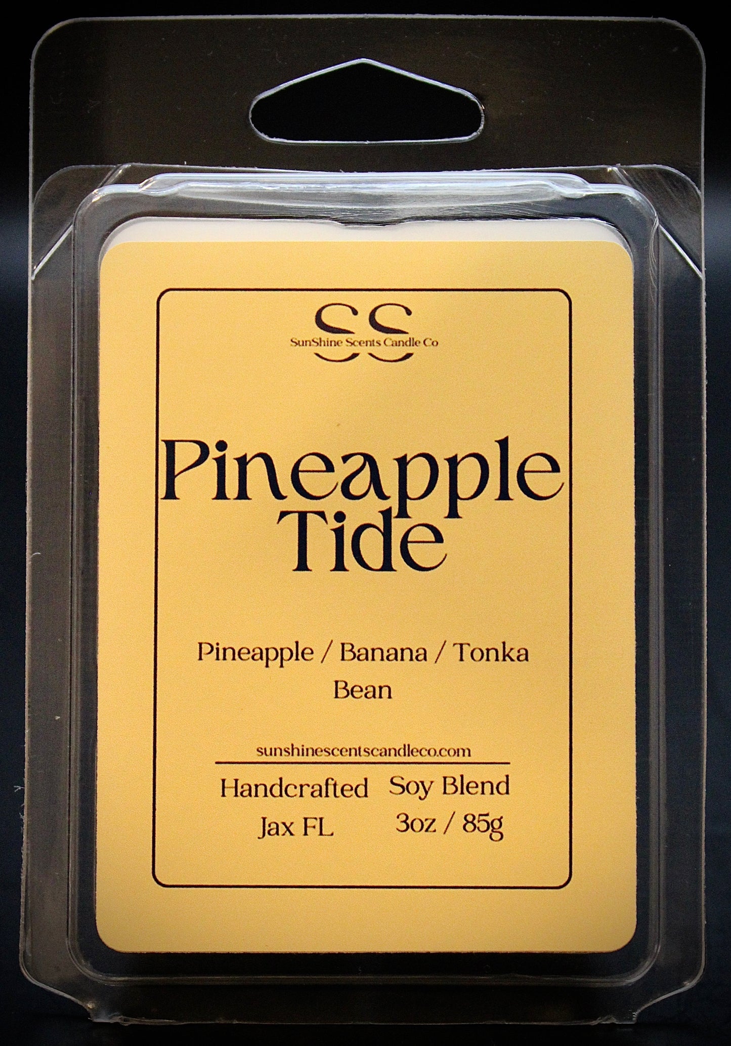 Pineapple Tide Wax Melt - 3oz Scented Wax Cubes