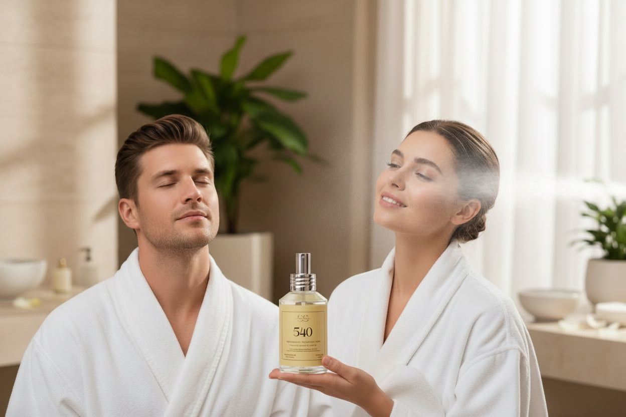 540 Body Mist - Warm Amber Floral Body Spray 4oz