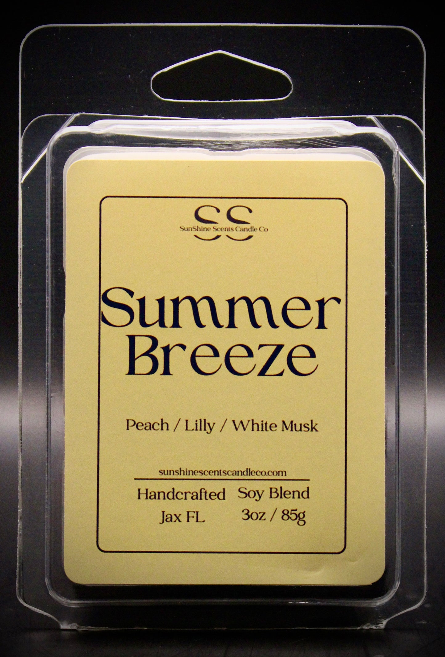 Summer Breeze Wax Melt - 3oz Scented Wax Cubes