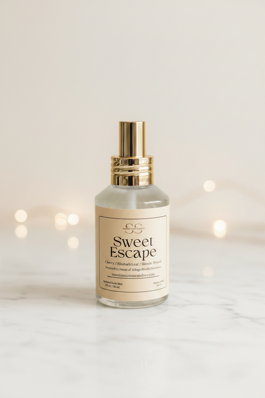 Sweet Escape Body Mist - Sweet Vanilla & Floral Fragrance (4oz)