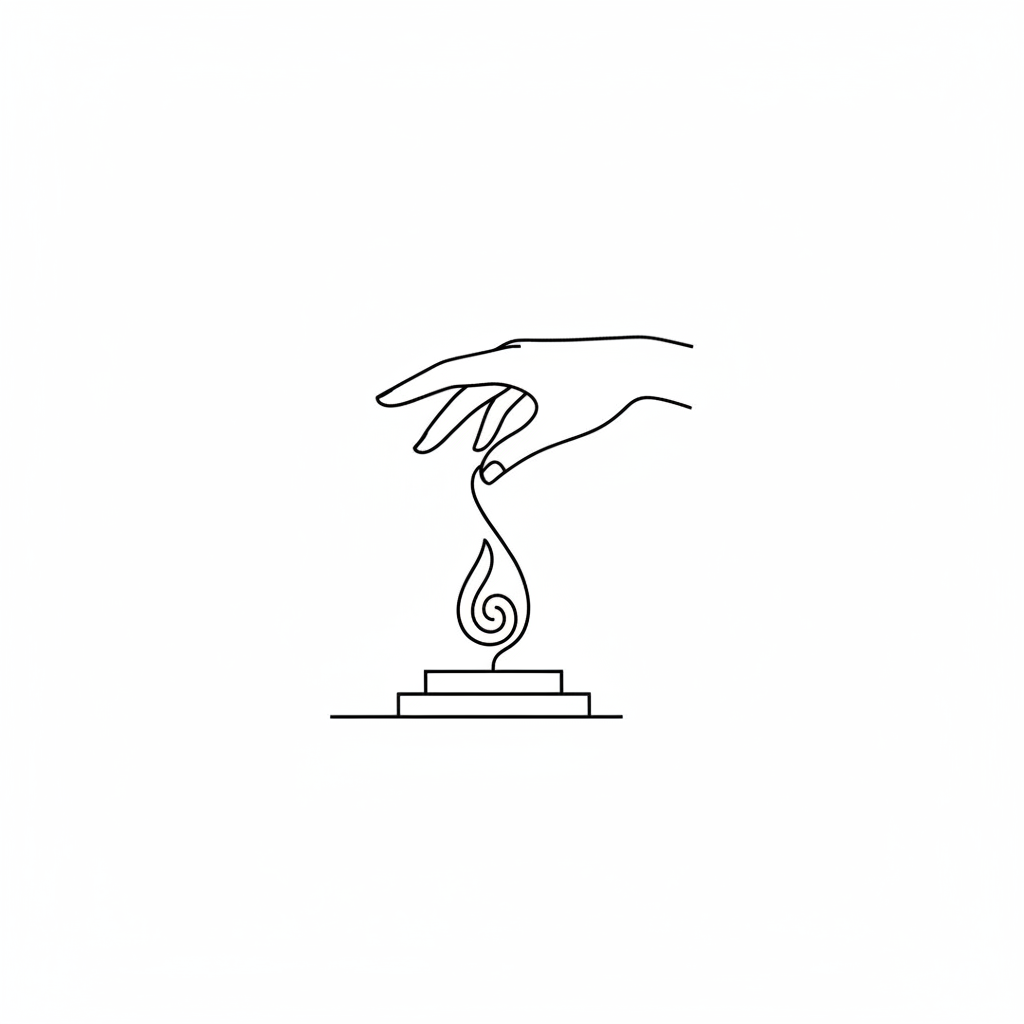 Hand-Poured Icon